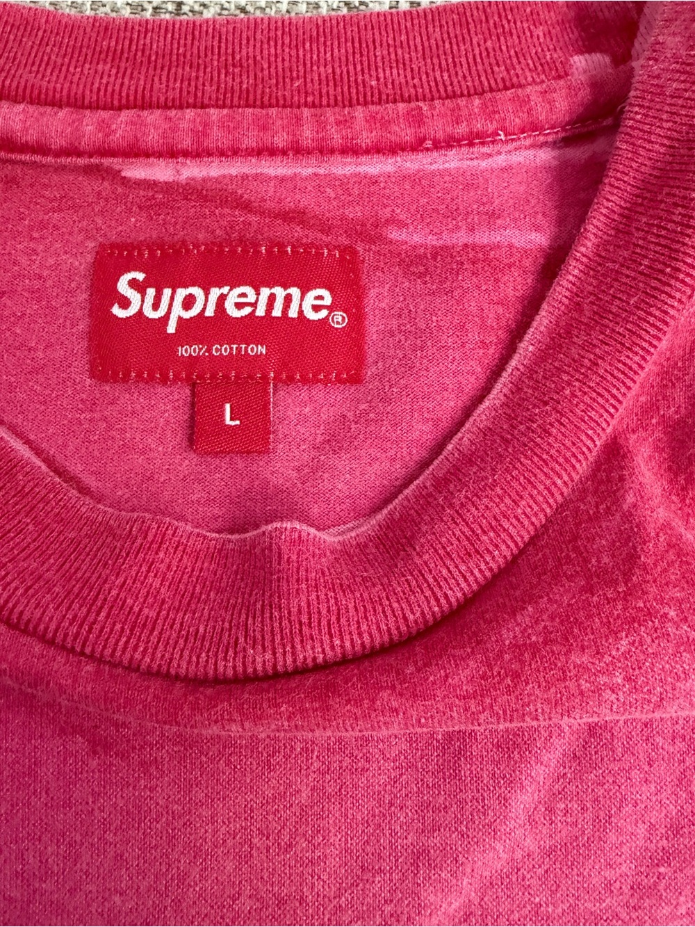 Supreme | gradient Pink S/S Tee - Picture 5 of 5